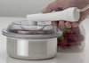 Sico stainless steel round container - 190mm diameter with slid ***