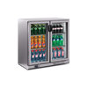 Infrico ERV 25 II Refrigerated exhibitor of wine bottles - Stainless steel
