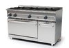 Cuisinière modulaire à gaz Mundigas MG-1200/3H série 550 avec four et grill ***