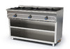 Cocina modular a gas serie 550 Mundigas MS-1200/3E con dos estantes ***