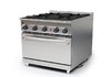 Cuisinière modulaire à gaz Mundigas MG-900/4H série 750 avec four et grill **