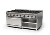 Cocina modular a gas serie 900 Mundigas M-1600/8HE con horno y un estante ***