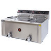 Welded-tank commercial double electric fryer FE‑12+12 400/50‑60/3N Sammic - 5130127 **