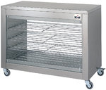 Double front heating cabinet for chicken rotisseries MCM VC-4ED **
