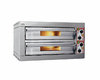 Double chamber pizza oven MCM HPE6+6 - 12 pizzas **